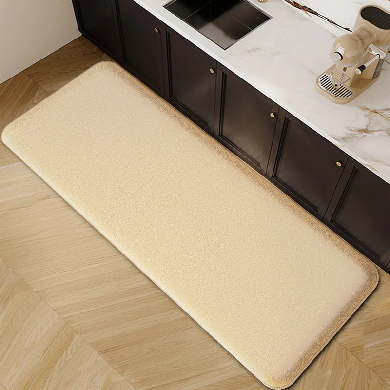 1pc long strip thickened non-slip absorbent mat home door dirt-resistant floor mat