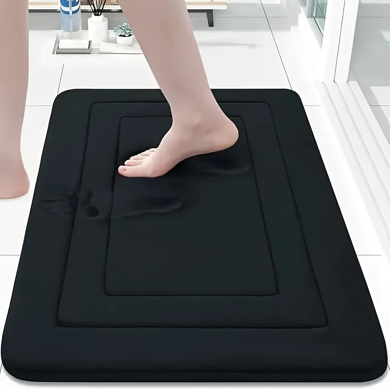 1pc Absorbent Non-Slip Bathmat | Comfortable Standing Pad