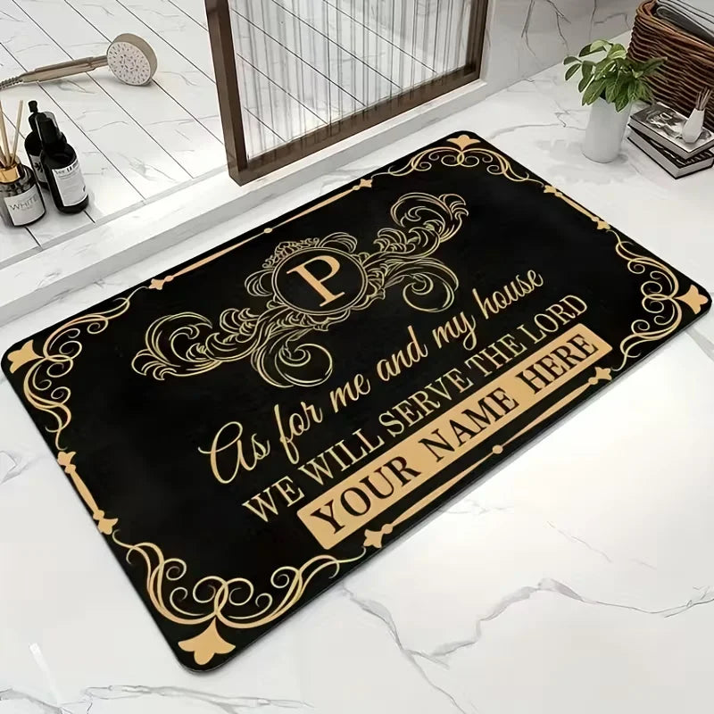 Inspirational Christian Door Mat