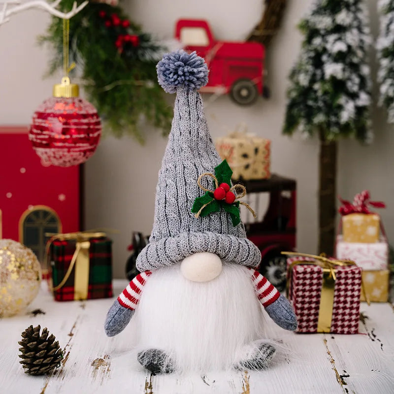 Glowing Gnome Christmas Faceless Plush Dolls