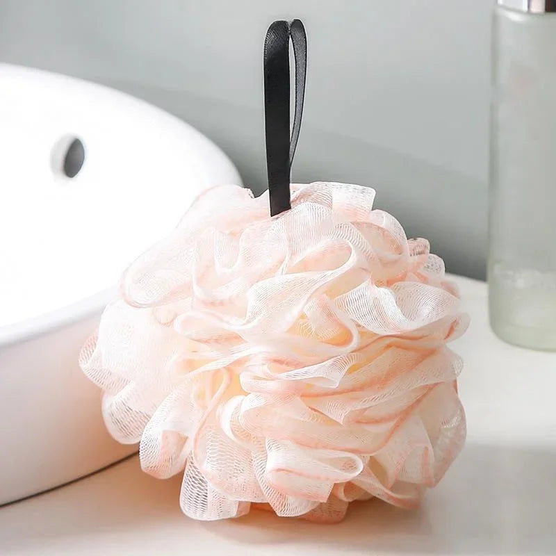 1PC Soft Mesh Bath Ball Rich Bubble Design Shower Body Cleaning Scrubber