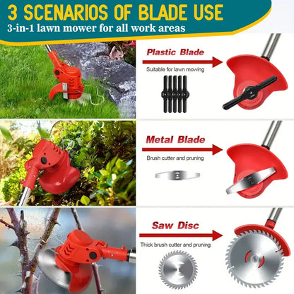 Gardening tools cordless lawn mowers weed trimmer