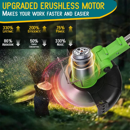 Gardening tools cordless lawn mowers weed trimmer