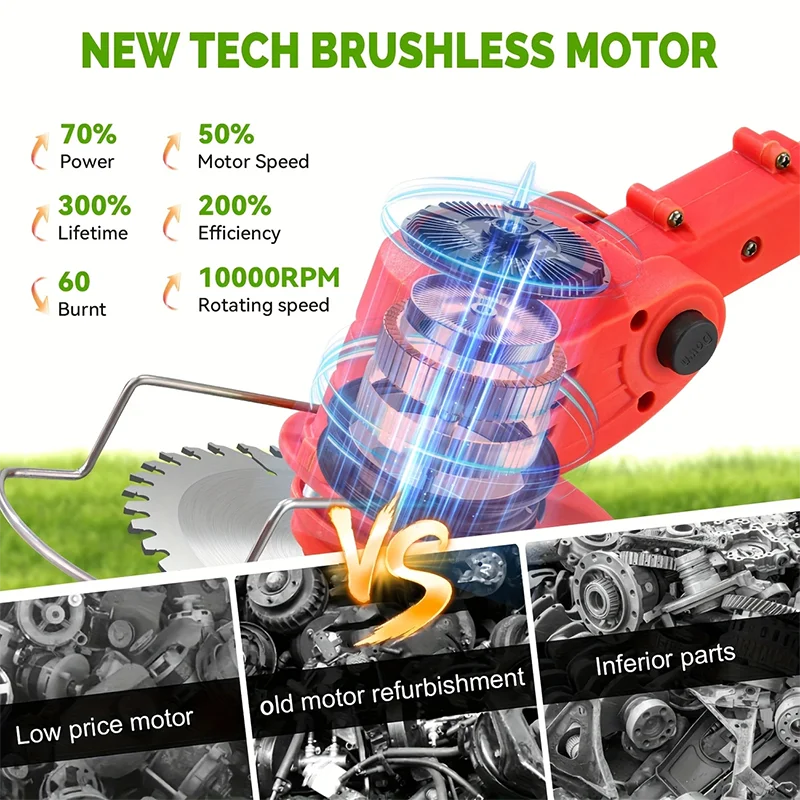 Gardening tools cordless lawn mowers weed trimmer