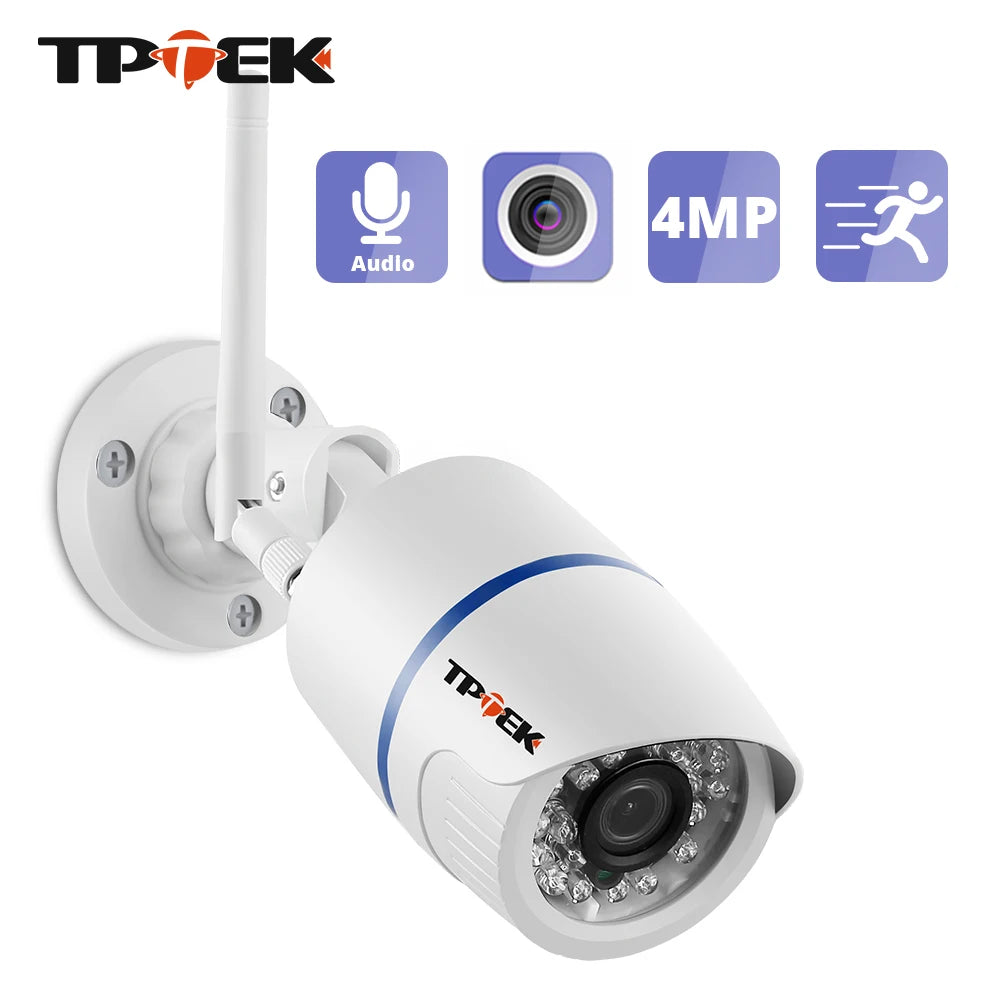 4MP 1080P IP Camera Outdoor Home Security Camera Wireless Wi Fi Bullet Waterproof Video HD Camara