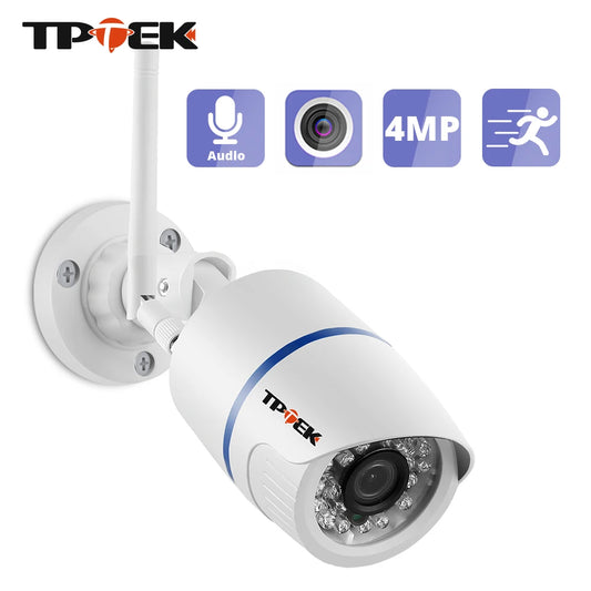 4MP 1080P IP Camera Outdoor Home Security Camera Wireless Wi Fi Bullet Waterproof Video HD Camara