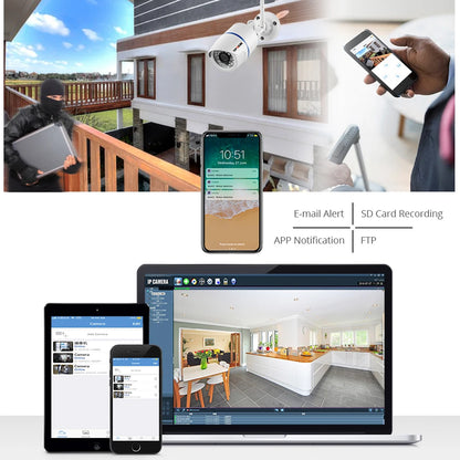 4MP 1080P IP Camera Outdoor Home Security Camera Wireless Wi Fi Bullet Waterproof Video HD Camara