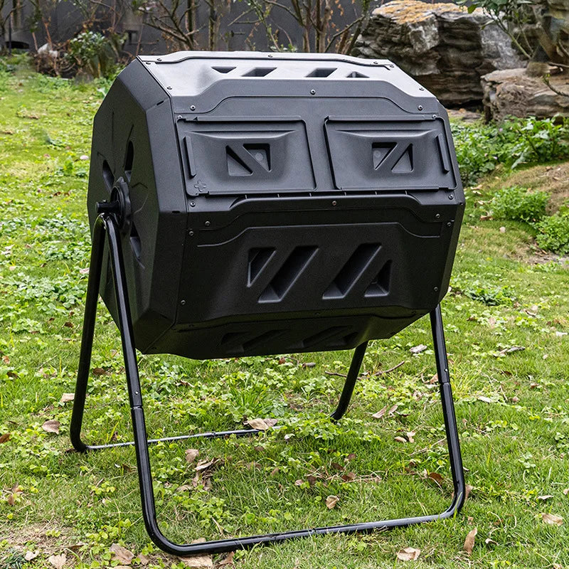 Outdoor Compost Bucket Corrosion Prevention, Aerobic Fermentation, Fermentation, Kitchen Waste, 160L