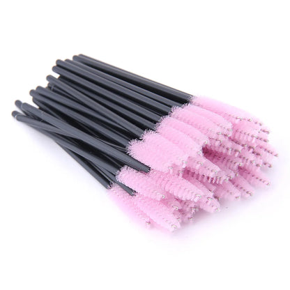 5/50 Pcs Eye Lash an Eyebrow Brushes for Eyelashes Extension Tools Mascara Wands