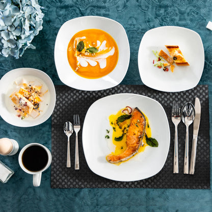 Elisa 50-Piece Tableware Dinner Set