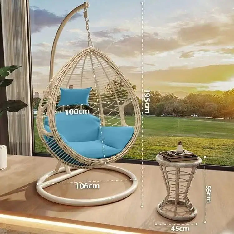 Hanging Basket Outdoor Swing Patio Double Hanging Chair