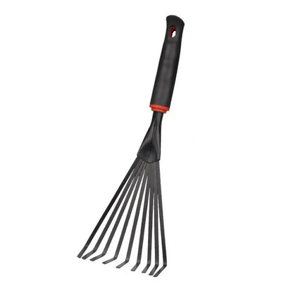 Garden Leaf Rake Hay Deciduous Farming Rake 9 Tooth Small Garden Rake Gardening