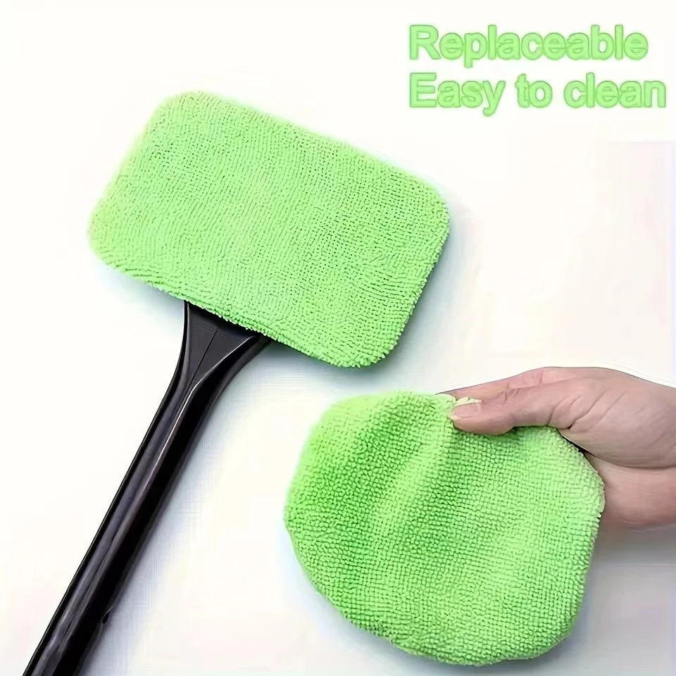 Cleaner Brush Kit Windshield Cleaning Wash Tool Inside Interior with Long Handle