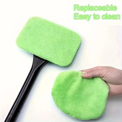 Cleaner Brush Kit Windshield Cleaning Wash Tool Inside Interior with Long Handle