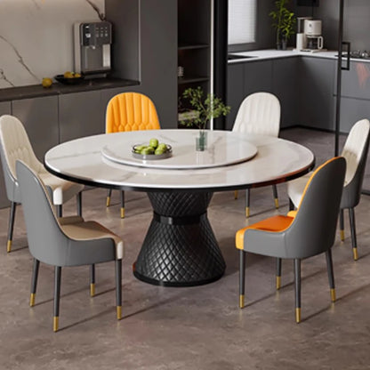 High Top Luxury Kitchen Tables Warm Keep Decoration Dining Tables French Design