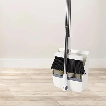 **1 Set Long Handle Broom & Dustpan