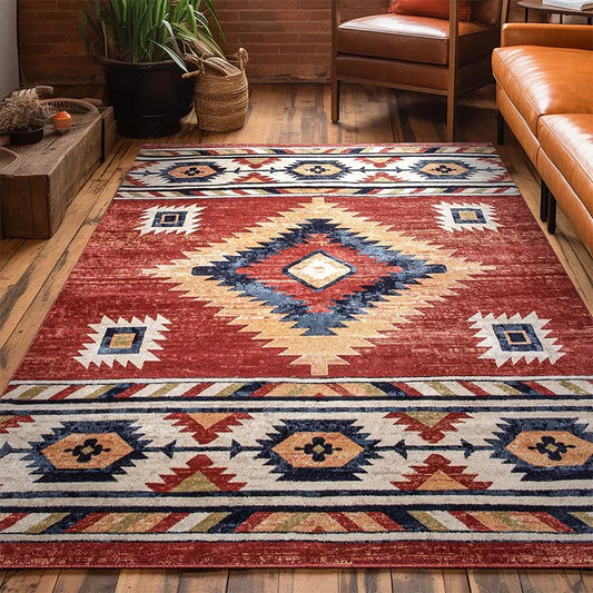 Living Room Crystal Velvet Large Area Carpet