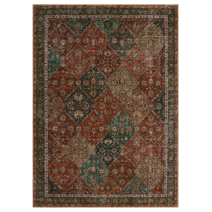 Machine Washable, Non-Slip,Stain & Water Resistant, Low-Pile Rug.