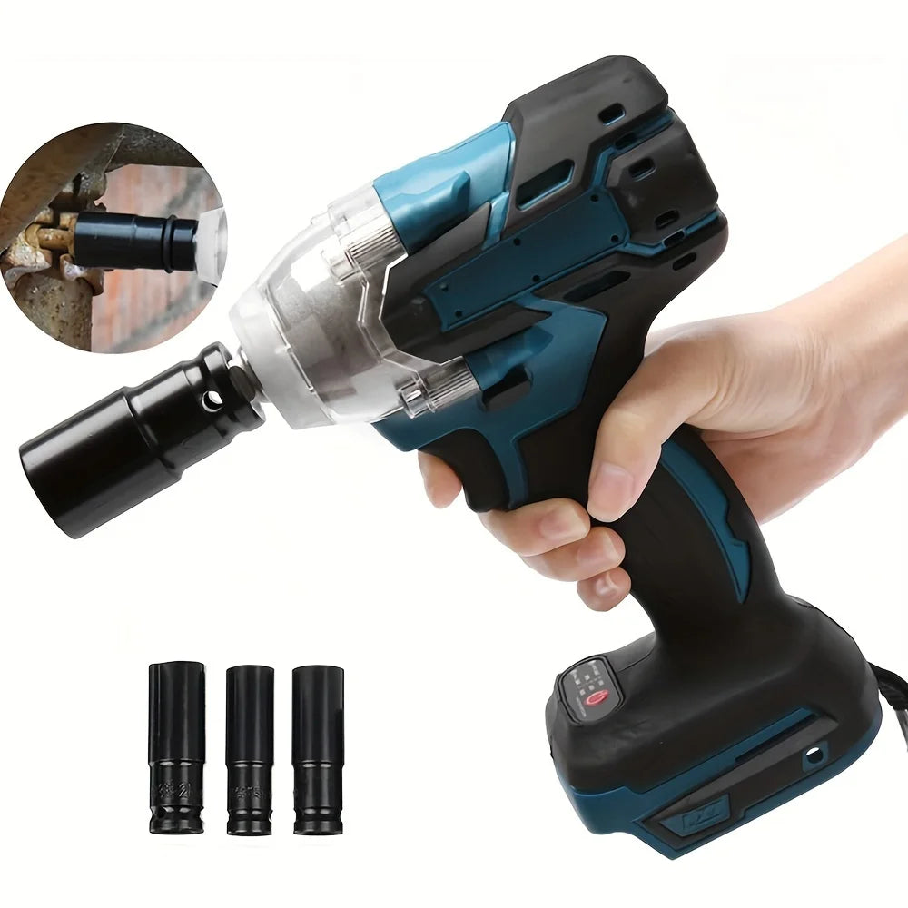 10pcs 1/2 Inch 8-24mm Power Socket Tool Impact Wrench Adapter Industrial Hand Tool Socket Set