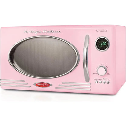 Countertop Microwave Oven, 800-Watt, 0.9 Cu Ft - 12 Pre-Programmed Cooking Settings - Digital Clock