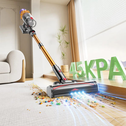 V18 Cordless Vacuum Cleaner 550W 45000PA – Powerful Brushless Handheld Vacuum.