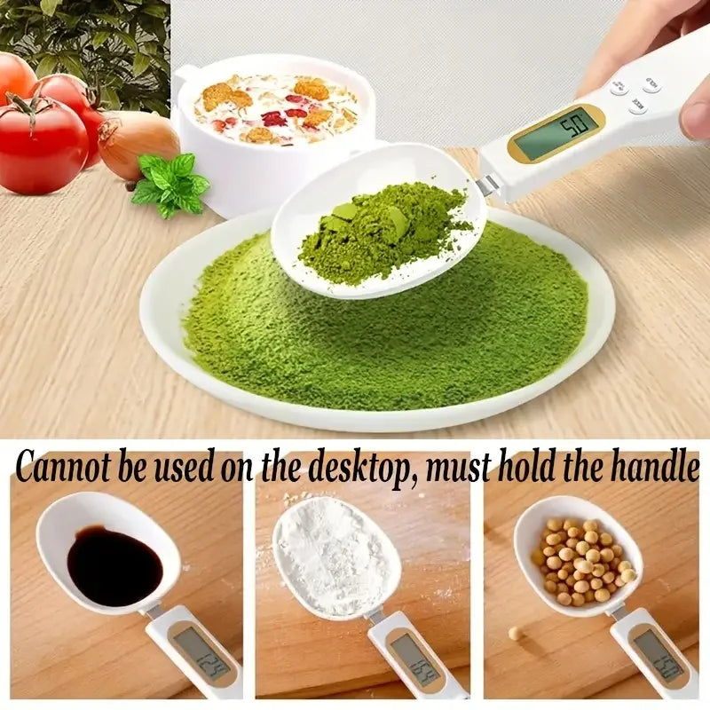 Mini Spoon Scale Digital Electronic LCD Food Scale Powder Weight Measure Spoon