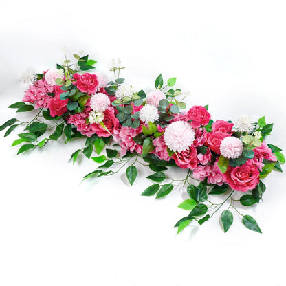 Luxury White Rose Artificial Flower Table Centerpiece Flowers