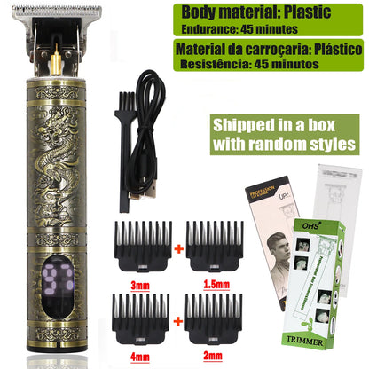 Beard Shaving Body Hair Trimmer Clippers Electric Machine Men Haircut Machine 0mm Barber Shaver