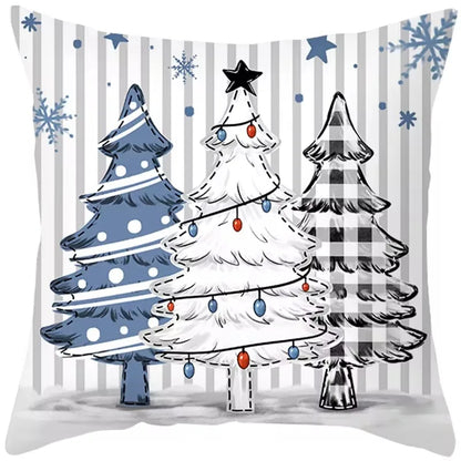 Christmas Cushion Cover Pillowcase Decorations for Home