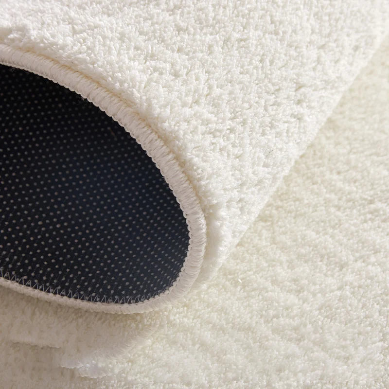 Cream Style Large Area Carpet Thick Plush Lounge Floor Mat Fluffy Soft Study Rug