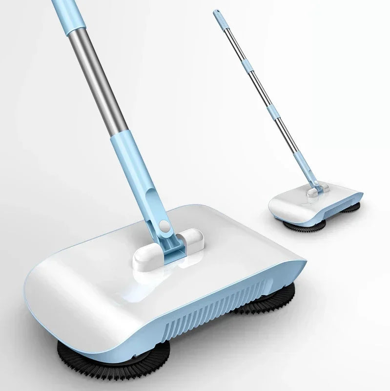 Broom Hand Push Vacuum Cleaner Floor Home Kitchen Mop Sweeping Machine Magic