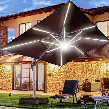 Balcony Outdoor Parasol Garden Patio Umbrellas Villa Open-air Stall Large Sun Umbrella