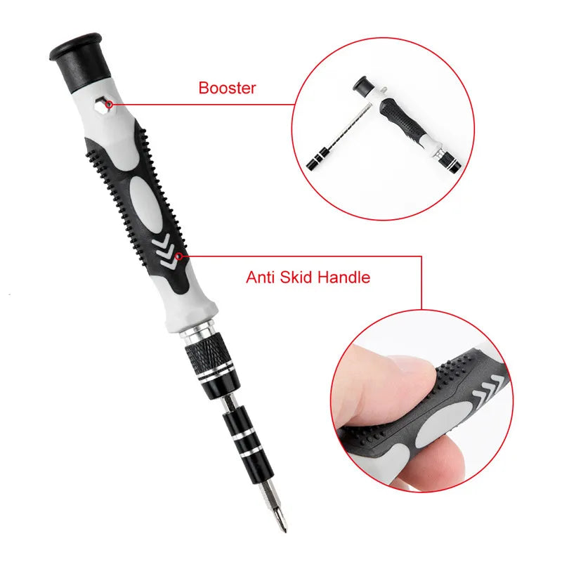 Magnetic Screwdriver Bits Set Driver Socket Remover Wrench Phone PC Repair Tools Electrical Tool Accessories