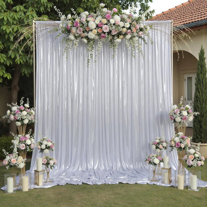 5x10ft Laser Backdrop Curtains Decor 1 panel