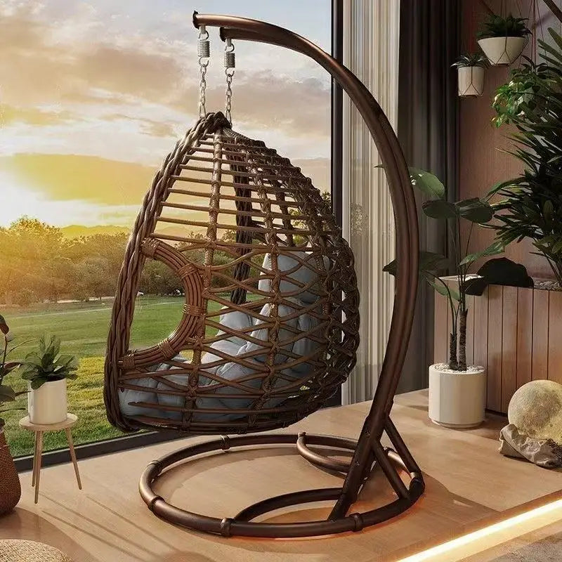 Hanging Basket Outdoor Swing Patio Double Hanging Chair