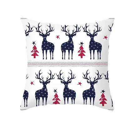 Christmas Cushion Cover Pillowcase Decorations for Home