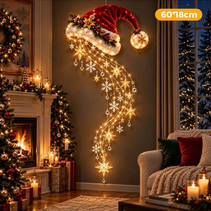 Christmas Magic Trail Wall Light-LED Glowing Christmas Wall Decoration