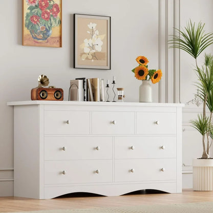 Furmax Dresser Chest of Drawers TV up to 65 inch TV Stand Storage