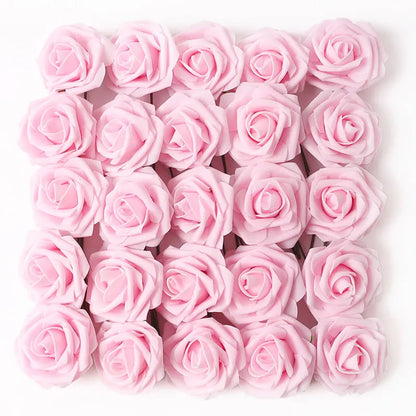 5/10/15/20/25Pcs Artificial Rose Flowers Wedding Centerpieces Arrangements Party