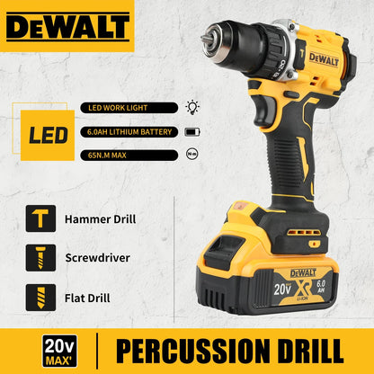 DEWALT Cordless Impact Drill Brushless Professional Car Maintenance & Household Repair