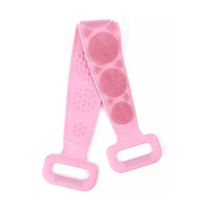 Body Sponge Silicone Back Scrubber Rubbing Back Peeling Massage Shower