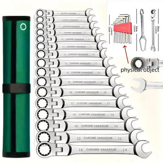10PC Auto Repair Wrench Set, Hand Tools