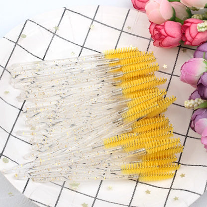 5/50 Pcs Eye Lash an Eyebrow Brushes for Eyelashes Extension Tools Mascara Wands