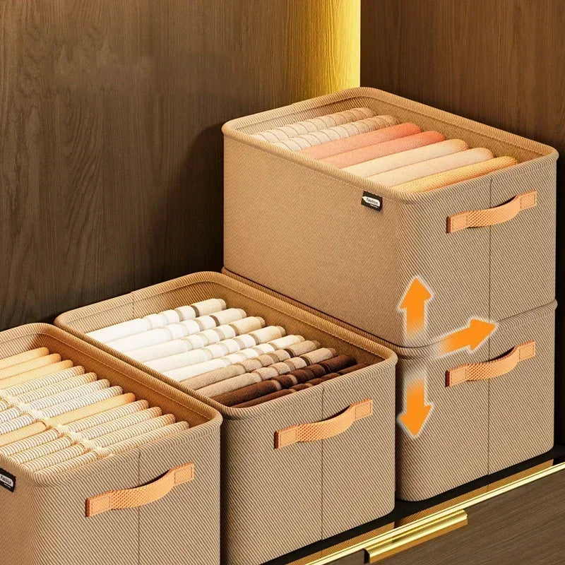 Thicken Clothes Wardrobe Clothes Storage Organizers.