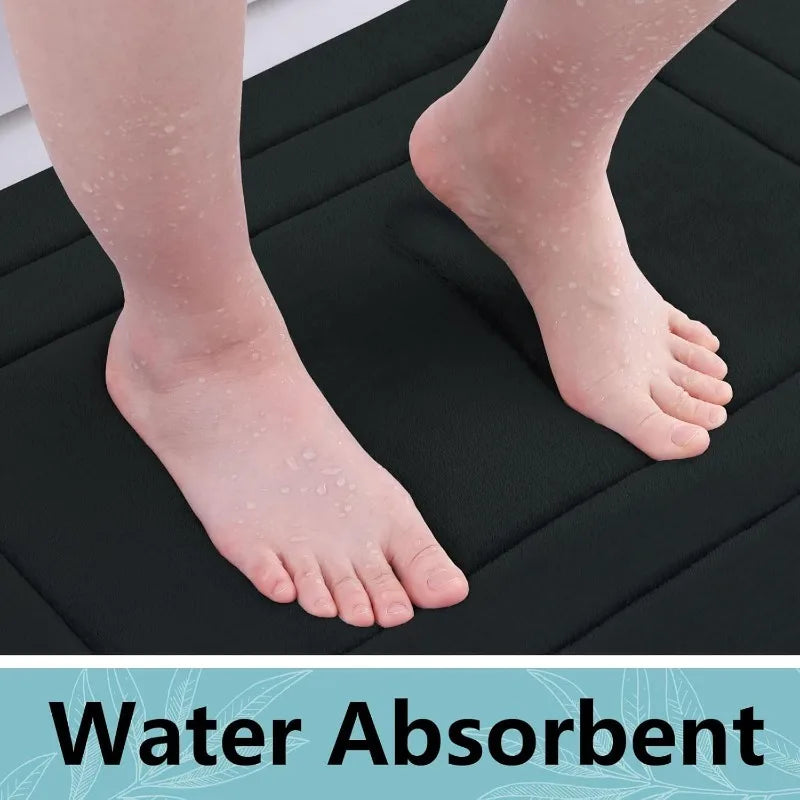 1pc Absorbent Non-Slip Bathmat | Comfortable Standing Pad