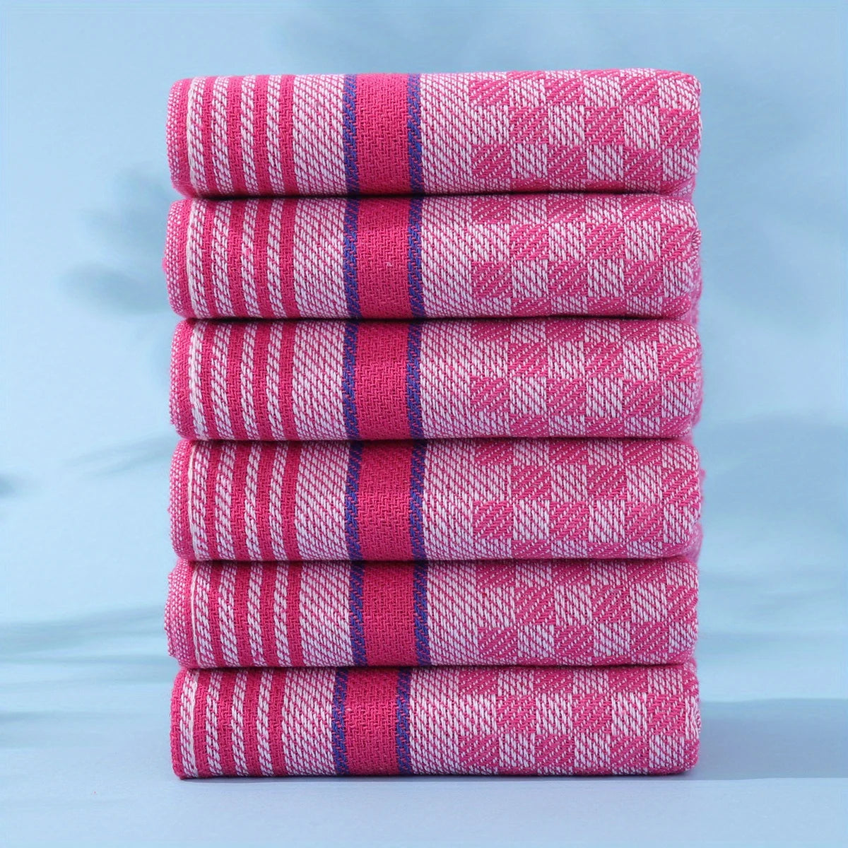 5pcs Kitchen Dish Towel Set, Large Rectangular Cleaning Cloths for Washing and Drying.