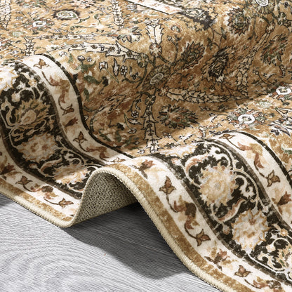 Machine Washable, Non-Slip,Stain & Water Resistant, Low-Pile Rug.