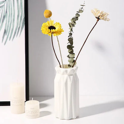 1pc Nordic Plastic Vase Simple Small Fresh Flower