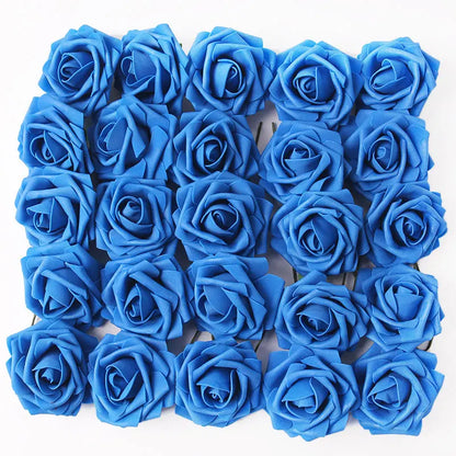5/10/15/20/25Pcs Artificial Rose Flowers Wedding Centerpieces Arrangements Party