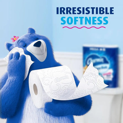Ultra Soft Toilet Paper 6 Mega Rolls, Gentle and Absorbent.